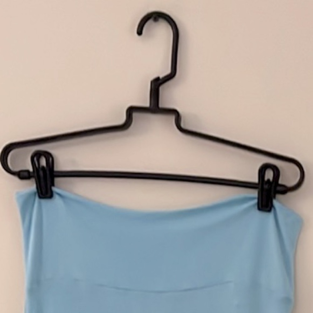 LOCK & LOVE Blue Flared Maxi Skirt XL - Picture 7 of 8